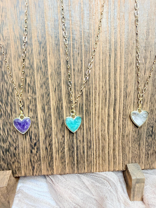 Open Heart Necklace