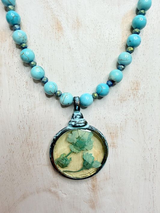 Pressed Bloom Necklace