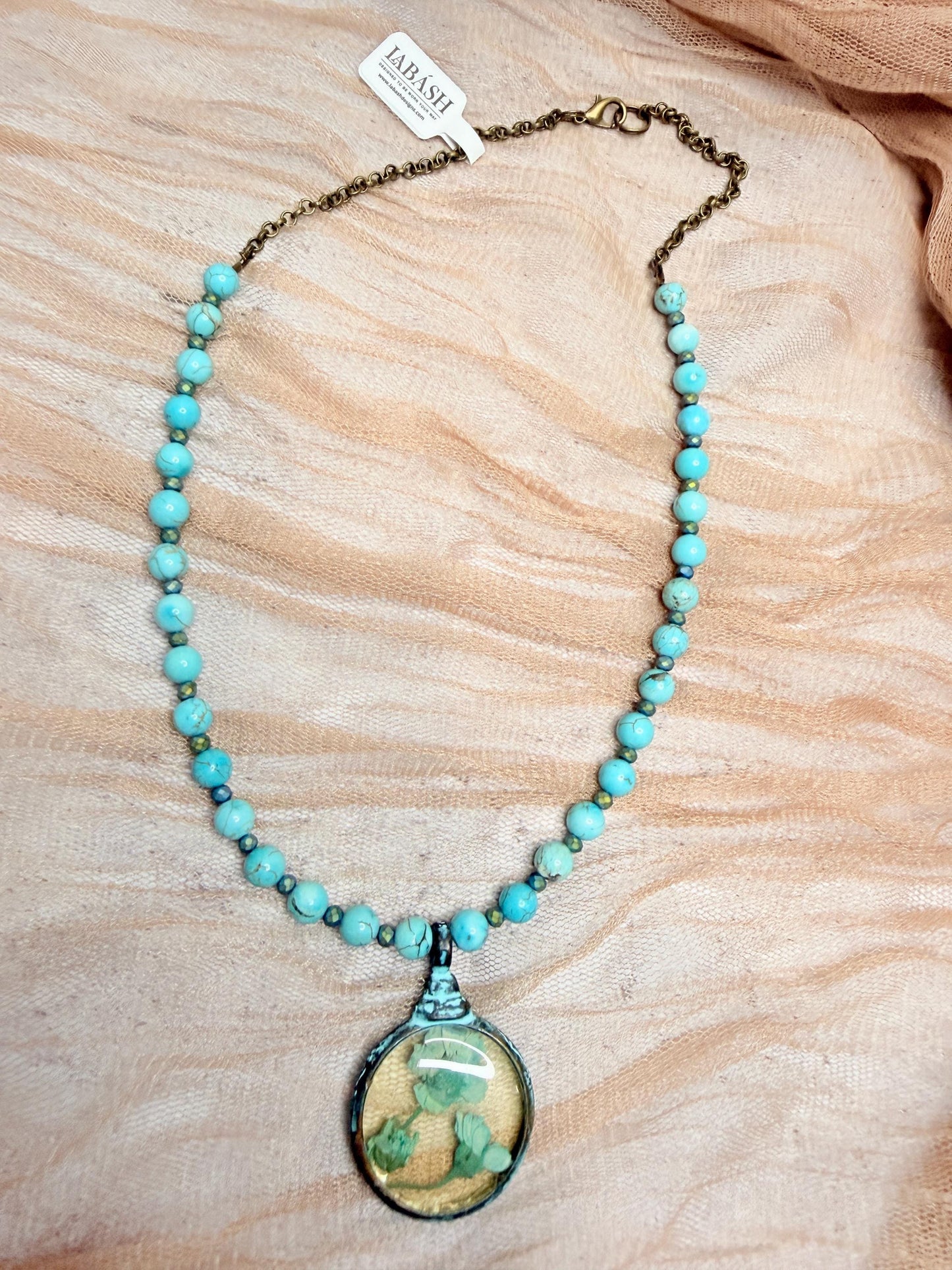 Pressed Bloom Necklace