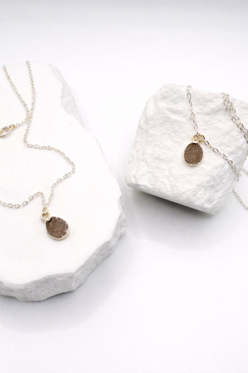 Stone Token Necklace