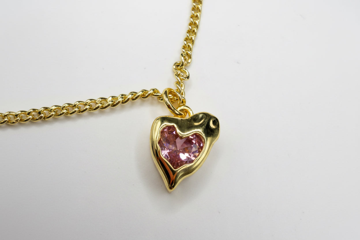 Forged Heart Necklace