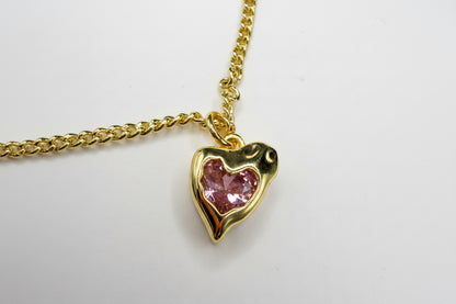 Forged Heart Necklace
