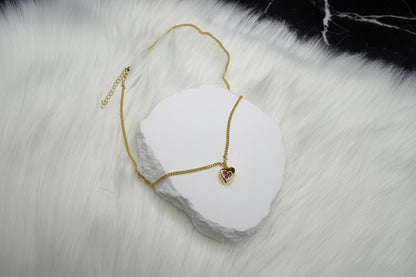 Forged Heart Necklace
