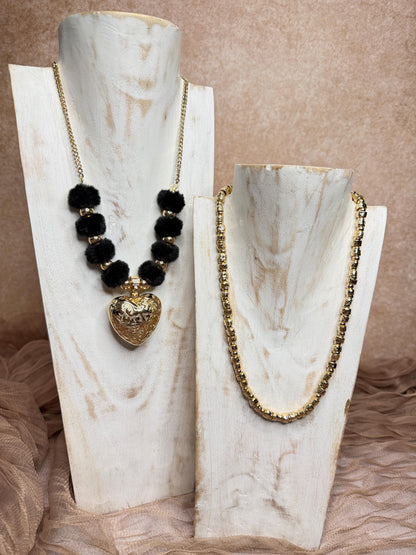 Golden Noir Necklace