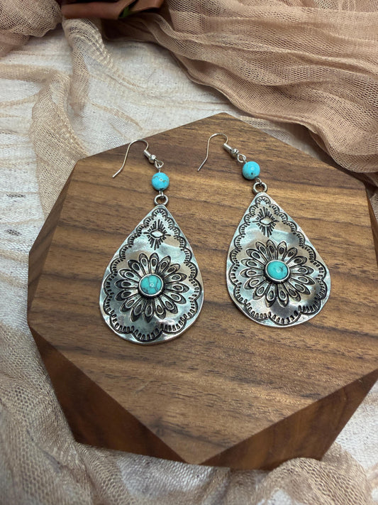 Turquoise Mesa Earrings