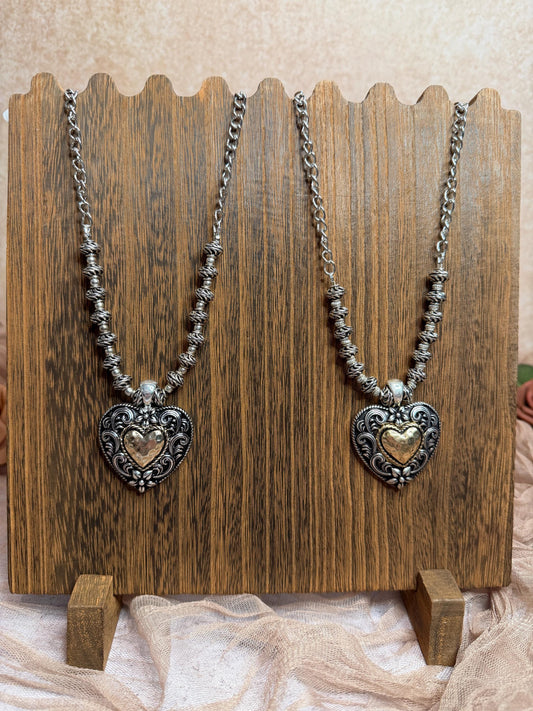 Outlaw Heart Necklace