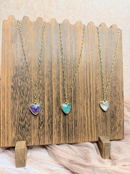 Open Heart Necklace