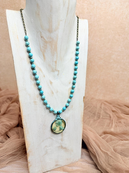 Pressed Bloom Necklace
