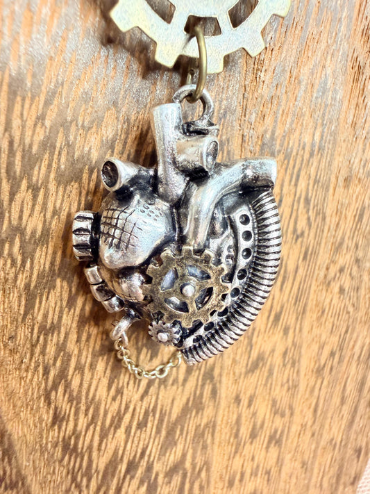 Mechanica Heart Necklace