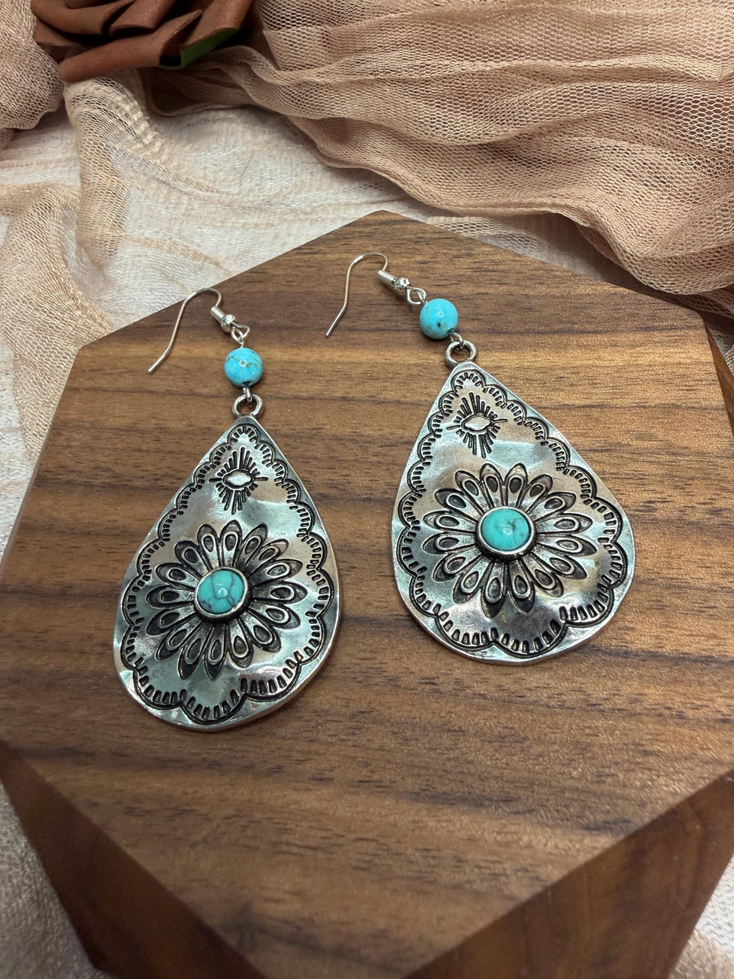 Turquoise Mesa Earrings