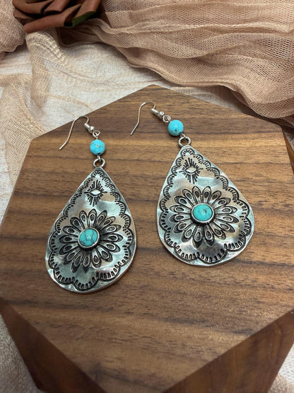 Turquoise Mesa Earrings