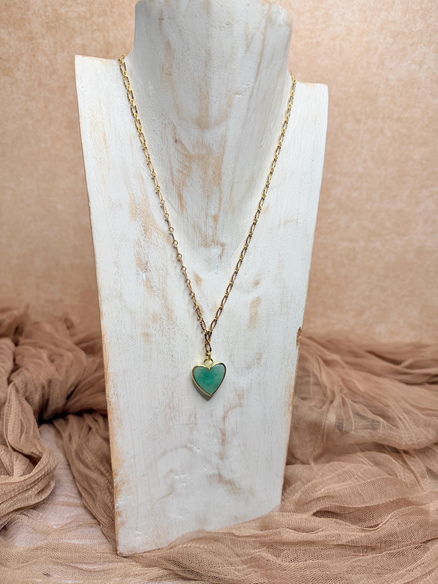 Open Heart Necklace
