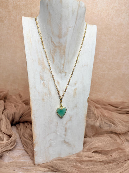 Open Heart Necklace