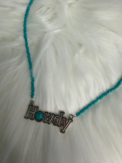 Howdy Darlin' Necklace