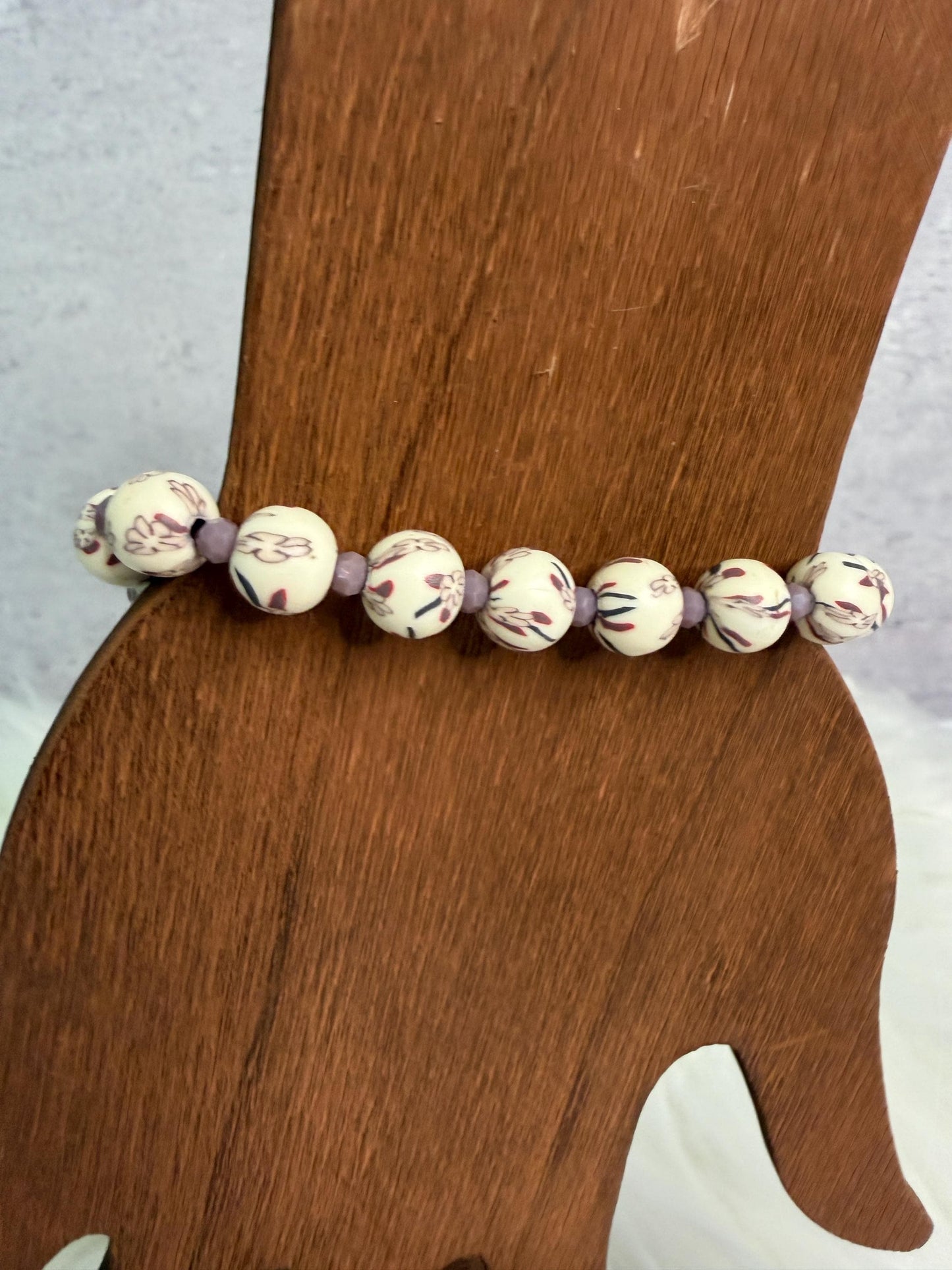 Blushing Meadow Stretch Bracelet